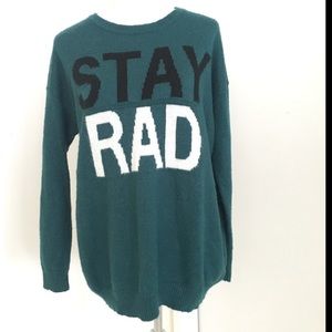 stay rad sweater